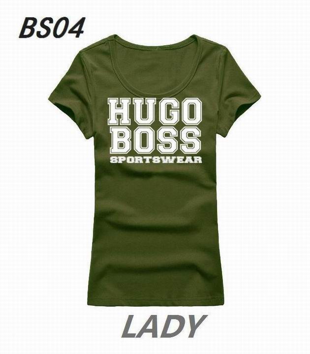 BOSS short round collar T woman S-XL-121